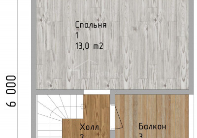 Планировка второго этажа